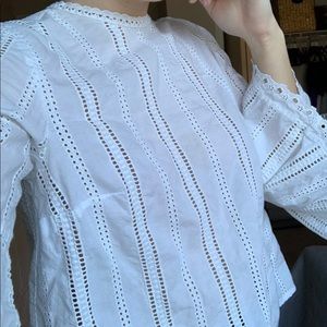 H&M Bell Sleeve Blouse